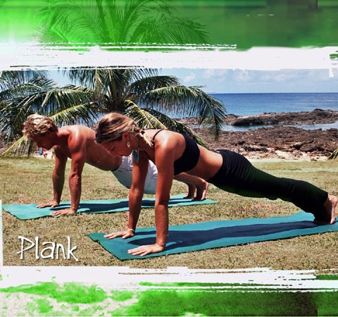 Yoga Plank Pose 